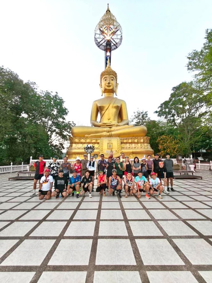 Running at Khao Kradong in Buriram