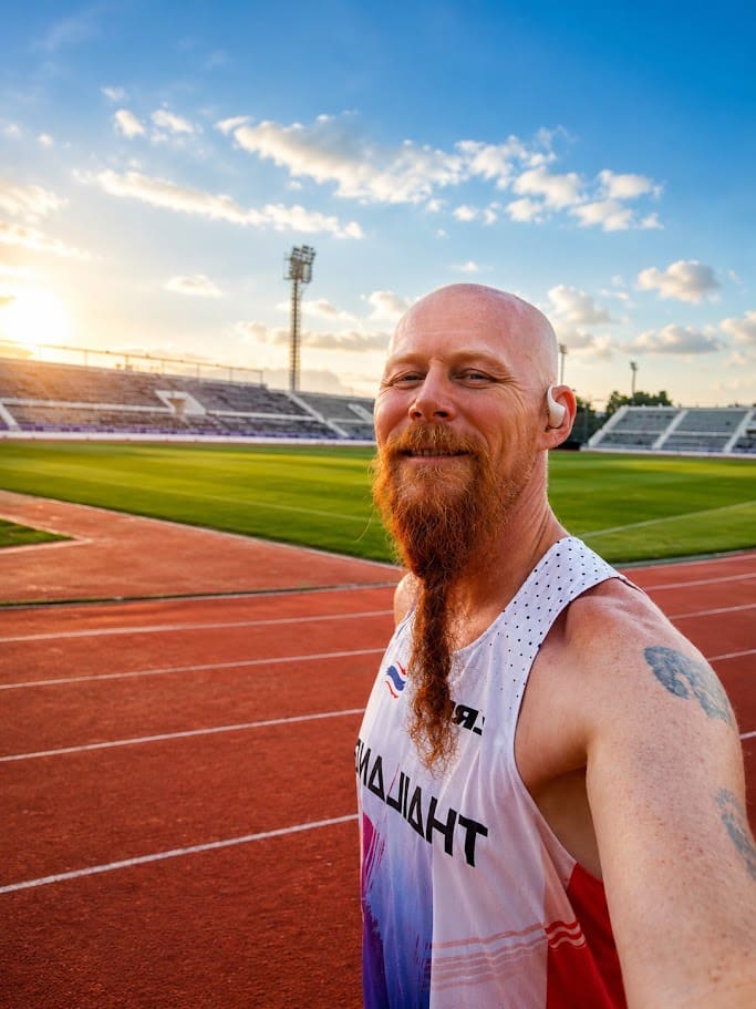Running track at Buriram City Stadium