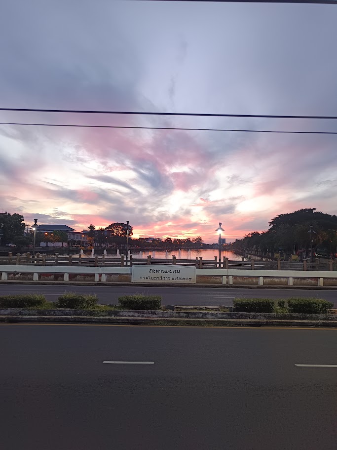 Running at Khlong Lalom 4 in Buriram